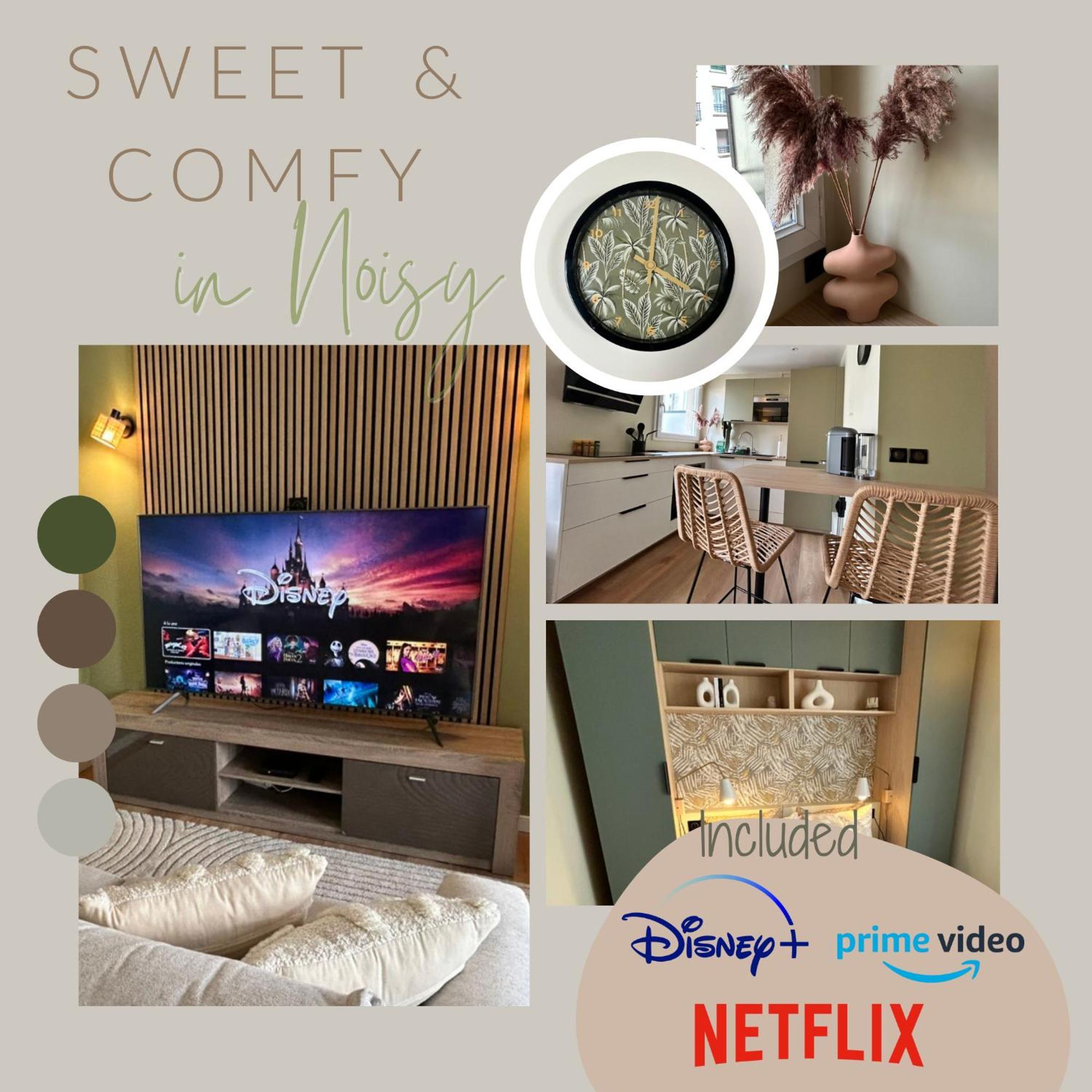 Sweet And Comfy In Hyper City Center With Netflix, Prime And Disney Plus Included Noisy-le-Grand Buitenkant foto